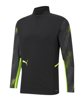 PUMA individualCUP HalfZip Sweatshirt Schwarz F40 - schwarz
