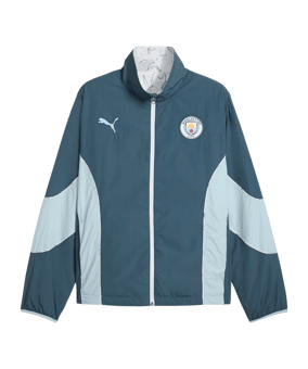 PUMA Manchester City KIDSUPER Reversible Jacke Grau F16 - grau