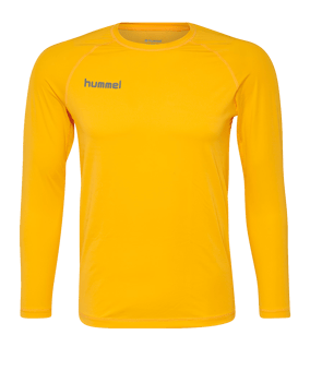 Hummel First Perform Langarm Kids Gelb F5001 - gelb