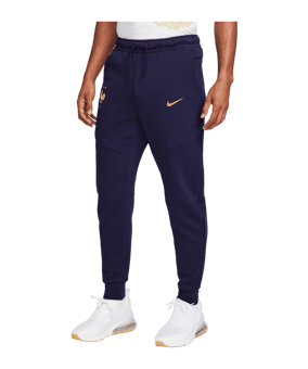Nike Frankreich Tech Fleece Jogginghose EM 2024 Blau F498 - blau