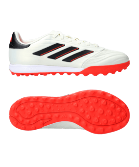 adidas COPA Pure 2 Elite TF Solar Energy Weiss Schwarz Rot - weiss