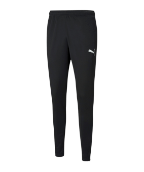 PUMA teamRISE Poly Trainingshose Schwarz F03 - schwarz