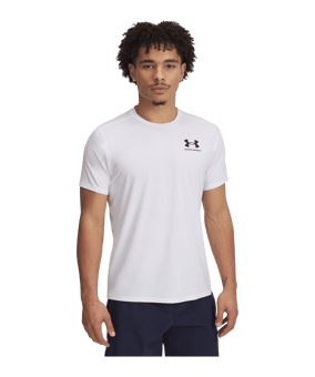 Under Armour Heatgear Fitted T-Shirt Weiß F100 - weiss