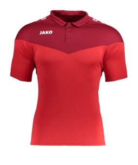 Jako Champ 2.0 Poloshirt Kids Rot F01 - rot