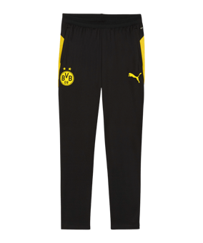 PUMA Borussia Dortmund Pockets Trainingshose Schwarz F05