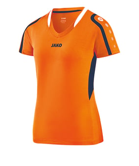 Jako Block Trikot Damen Orange Blau F19 - orange