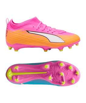 PUMA ULTRA 6 Match FG/AG Showtime Kinder Rosa F05 - rosa
