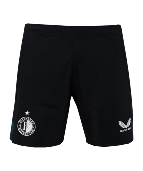 Castore Feyenoord Rotterdam Short Schwarz Short Schwarz F092 - schwarz