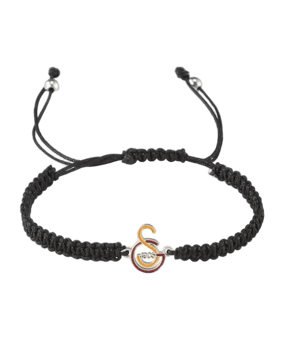Galatasaray Istanbul Makramee Armbinde Schwarz - schwarz