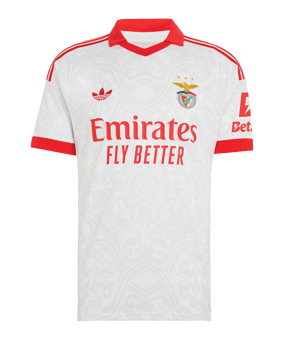 adidas Benfica Lissabon Trikot Away 2026/2027 Weiß - weiss