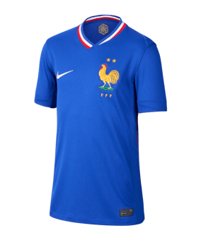 Nike Frankreich Trikot Home EM 2024 Kids Blau F452 - blau