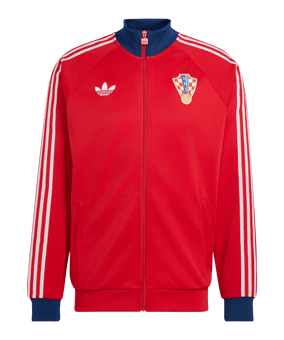 adidas Originals Kroatien Jacke Rot - rot
