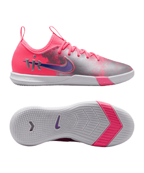 Nike Jr Air Zoom Mercurial Vapor XVI Academy IN Vini Jr PE Kids Rot F640 - rot