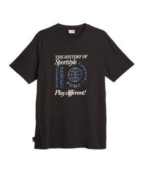 PUMA Graphic Legacy T-Shirt Schwarz F01 - schwarz