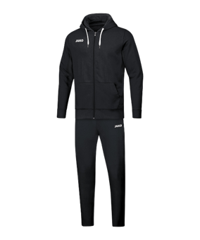 JAKO Base Jogginganzug Damen Schwarz F08 - schwarz