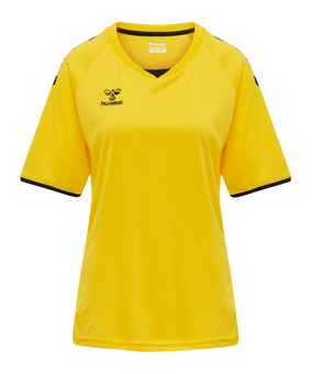 Hummel hmlCORE VOLLEY T-Shirt Damen Gelb F5269 - gelb