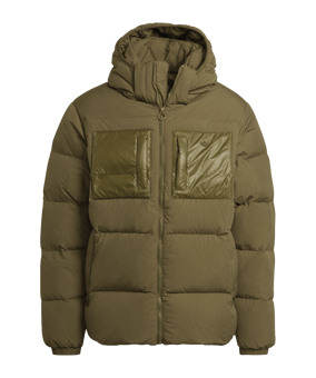adidas Originals Down Puffer Jacke Grün - gruen