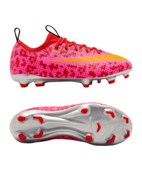 Nike Jr. Air Zoom Mercurial Vapor Academy FG/MG Lego Kids Rot F601 - rot