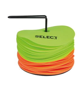 Derbystar Markierungsteller mit Halterung F024 - orange