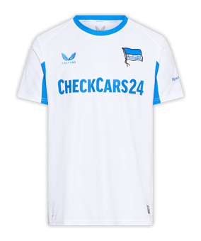Castore Hertha BSC Berlin Auth. Trikot Auswärts 2025/2026 Weiß - weiss