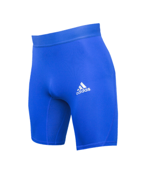 adidas Alpha Skin Sprt ST Short Blau - blau