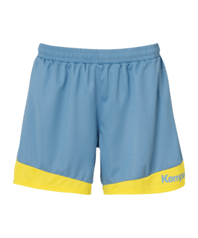 Kempa Emotion 2.0 Short Damen Hellblau Gelb F14 - blau