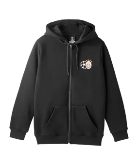 Galatasaray Istanbul UCL Kapuzenjacke Schwarz Kapuzenjacke Schwarz - schwarz