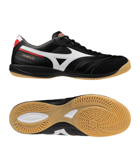 Mizuno Morelia Sala Pro IN Schwarz F01 - schwarz