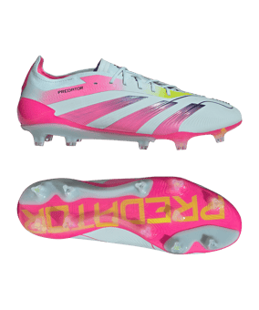 adidas Predator Elite FG Stellar Icon Blau Rosa - blau