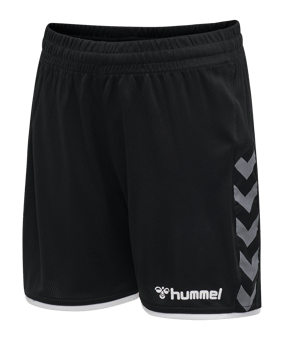 Hummel Authentic Poly Short Kids Schwarz F2114 - schwarz