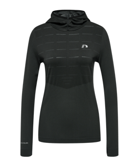 Newline Cambridge Seamless Hoody Damen F2001F2001 - schwarz