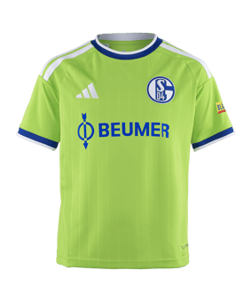 adidas FC Schalke 04 Trikot 3rd 2026/2027 Kids Grün - gruen