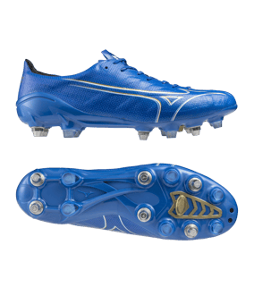 Mizuno Alpha Made in Japan Mix Mugen Blau Weiss - blau