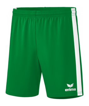 Erima Retro Star Shorts Kids Grün Weiss - gruen