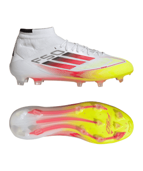 adidas F50 Elite Mid FG Pure Victory Damen Weiss - weiss