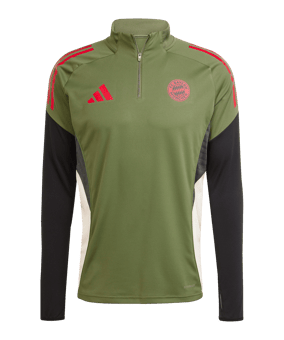 adidas FC Bayern München Tiro25 European Competition Training Sweatshirt 2025/2026 Grün - gruen