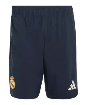 adidas Real Madrid Tiro Travel Short Blau - blau