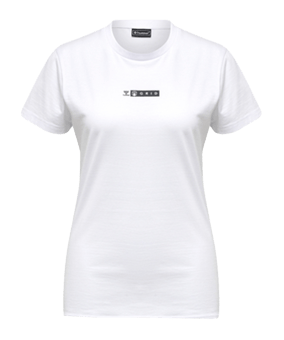 Hummel hmlOFFGRID T-Shirt Damen Weiss Grau F9108 - weiss
