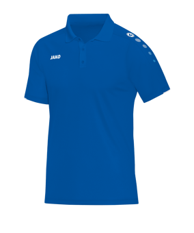 Jako Classico Poloshirt Damen Blau F04 - blau
