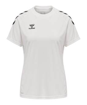 Hummel hmlCORE XK Poly T-Shirt Damen Weiss F9001 - weiss