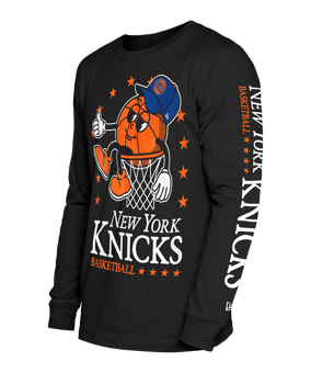 New Era NBA NBA NY Knicks Sweatshirt Schwarz Schwarz - schwarz