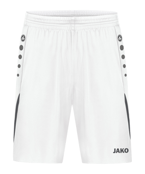 JAKO Challenge Short Weiss Grau F002 - weiss