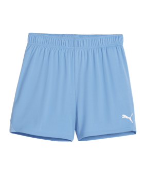 PUMA teamGOAL Short Damen Blau Weiss F18 - blau