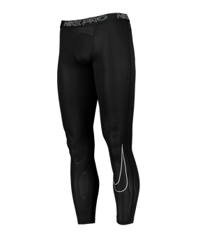 Nike Pro Dri-FIT Tight Schwarz Weiss F010 - schwarz