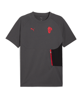 PUMA AC Mailand Pumatech Pocket T-Shirt Grau F15 - grau