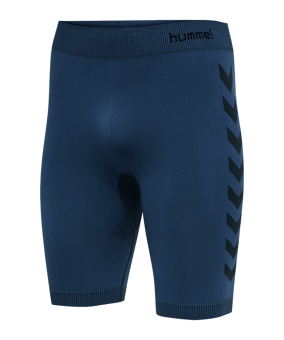 Hummel hmlFIRST Seamless Short Blau F7642 - blau
