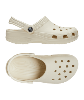 Crocs Classic Clog Badelatsche Beige - beige