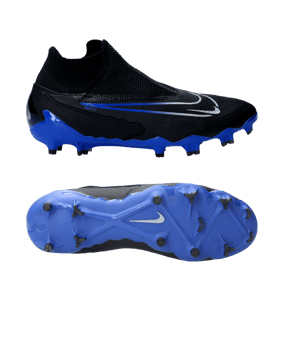 Nike Phantom GX Pro DF FG Shadow Schwarz Silber Blau F040 - schwarz