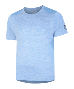 Umbro Pro Training Marl Poly T-Shirt FLKL - blau