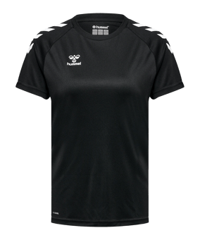 Hummel hmlCORE XK Poly T-Shirt Damen Schwarz F2001 - schwarz